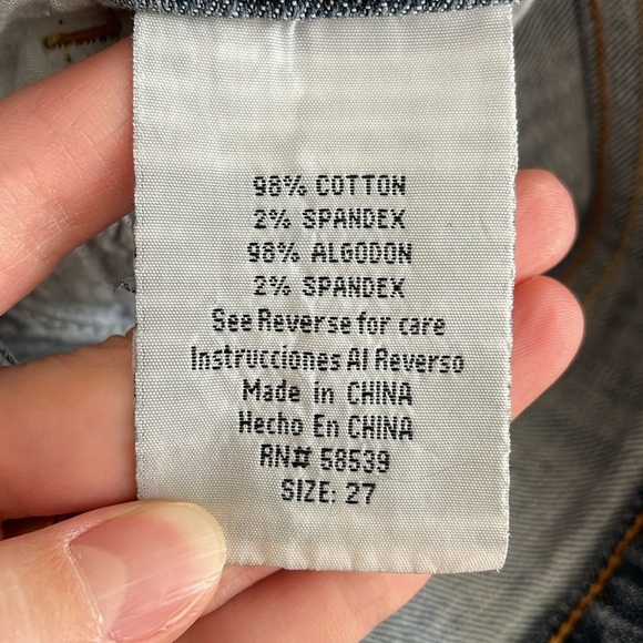 See Thru Soul 90s Y2K Denim Skirt Women’s 27 Raw Edge Western Cowgirl Distressed - Picture 4 of 12